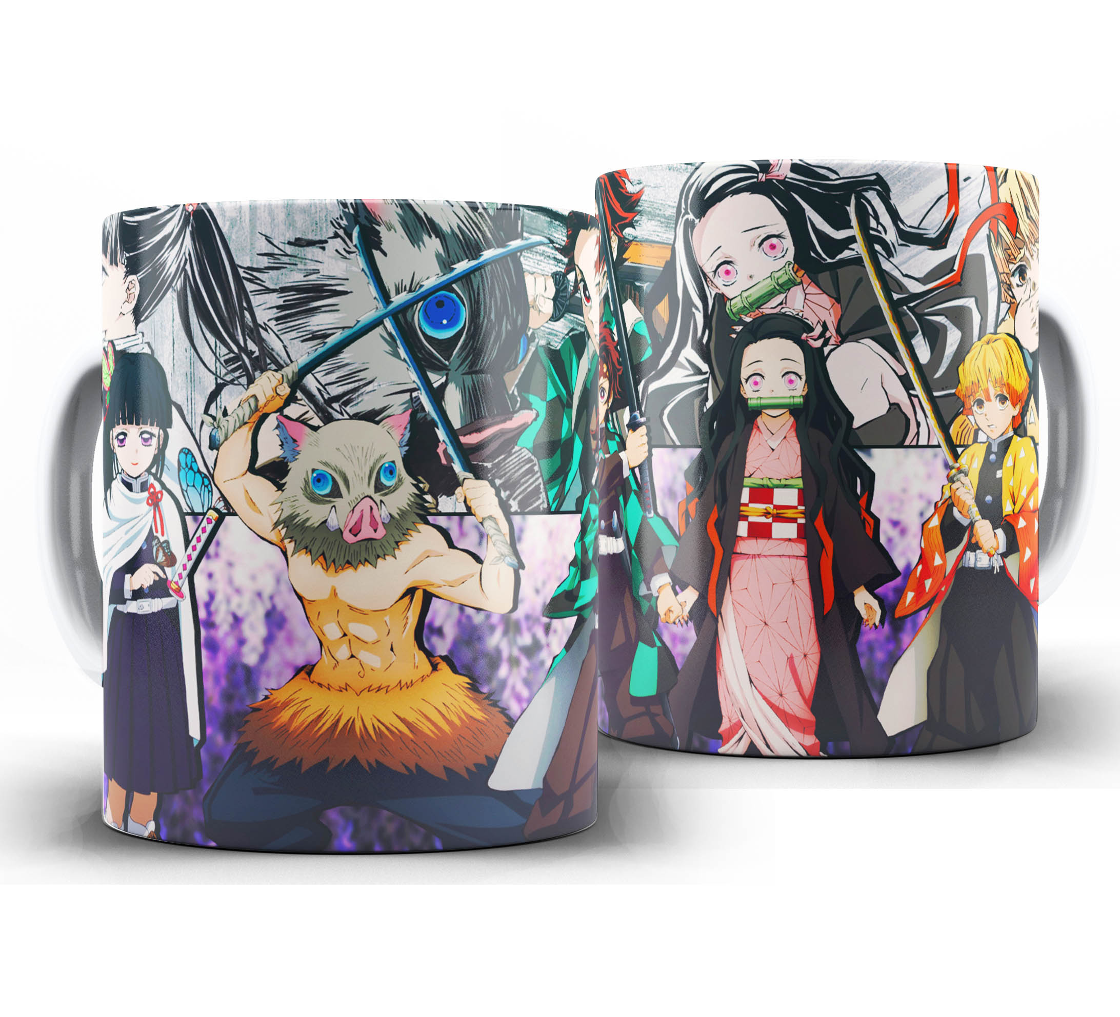 Caneca Anime - Demon Slayer Kimetsu no Yaiba W4 - Alunos